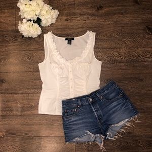 Arden B. Ruffle Top